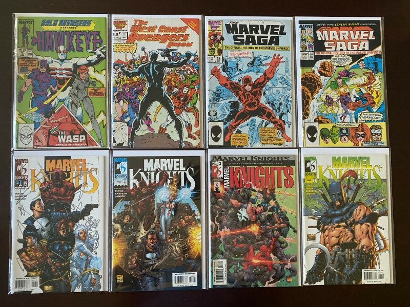 Black Widow appearances lot Marvel 37 pieces average 8.0 VF (Various Years)