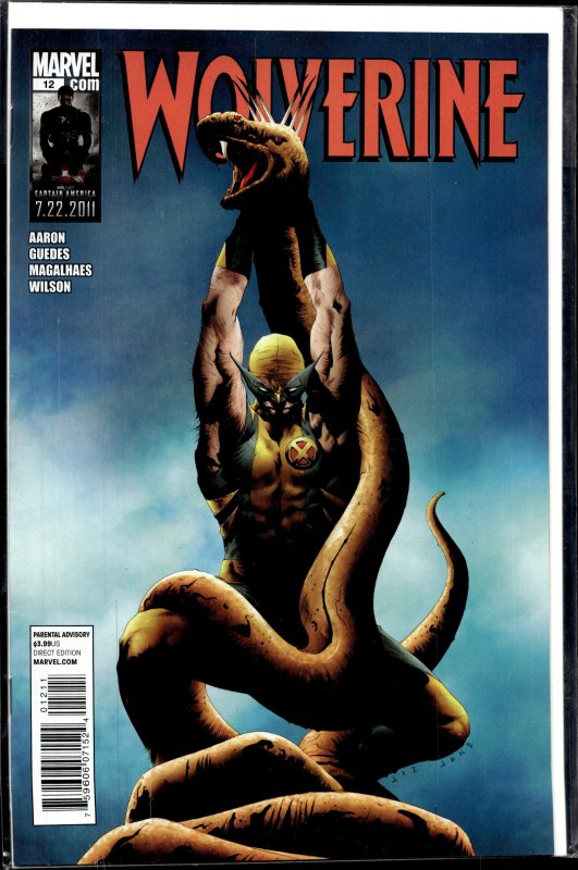 Wolverine #2 Mayhew Cover (2010) Wolverine