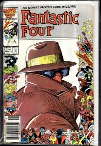 Fantastic Four #296 Newsstand Edition (1986) Fantastic Four