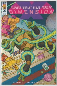 Teenage Mutant Ninja Turtles: Dimension X #4 (Aug 2017, IDW) VFN-NM (9.0), cvr A