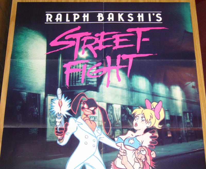 Ralph Bakshi's Street Fight movie poster - 33.25 x 22.5 academy entertainment 