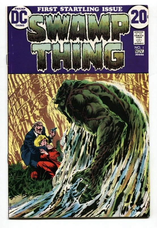 SWAMP THING #1-1972- Justice League Dark BRONZE-AGE DC FN+