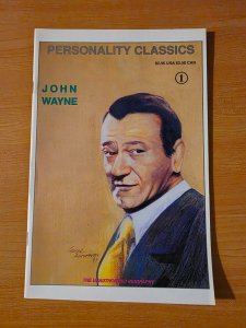 Personality Classics Comics #1 John Wayne ~ NEAR MINT NM ~ 1991 Personality