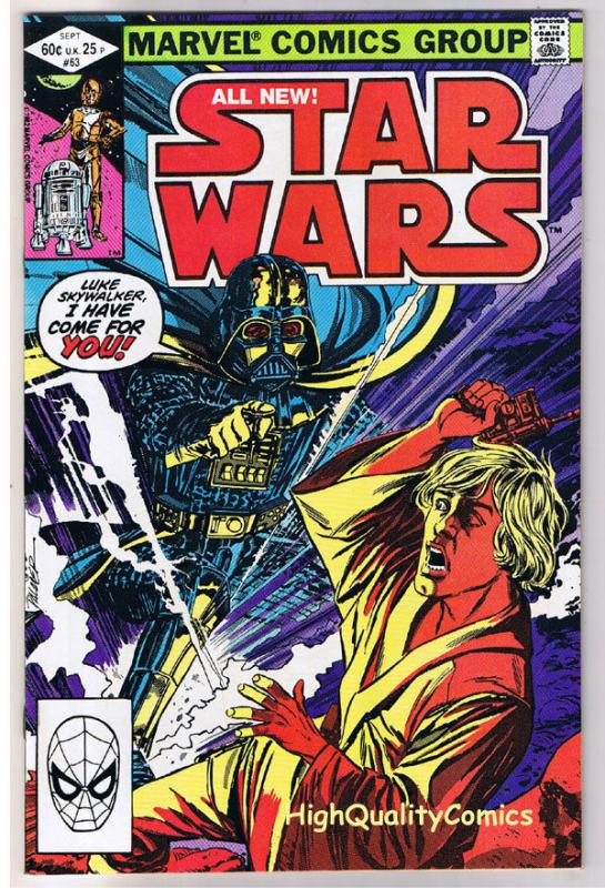 STAR WARS #63, VF/NM, Luke Skywalker, Darth Vader, 1977, more SW  in store