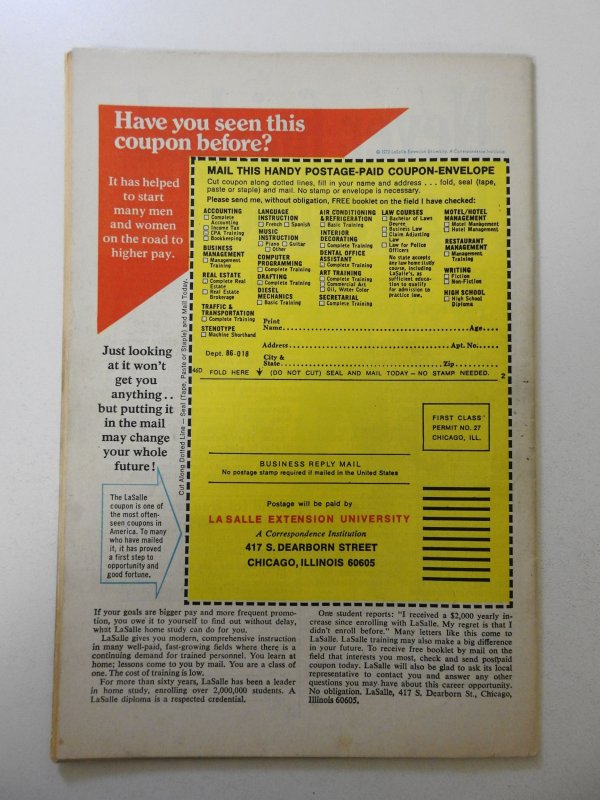 Astonishing Tales #17 (1973) GD+ Condition centerfold detached