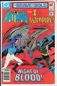 The Brave and the Bold #195 Canadian Variant (1983) I... Vampire!