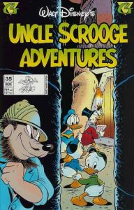 Uncle Scrooge Adventures #35 VF; Gladstone | save on shipping - details inside