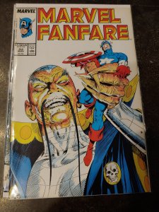 MARVEL FANFARE #32 VF+