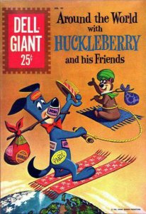 Dell Giants #44 FAIR ; Dell | low grade comic 1961 Huckleberry Yogi Bear