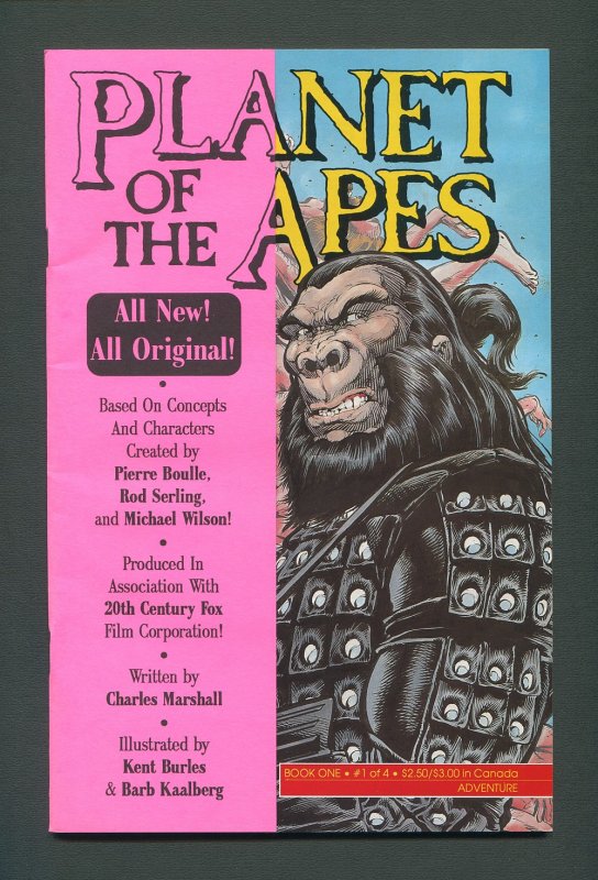 Planet of the Apes #1  /  9.0 VFN/NM  /  April 1990