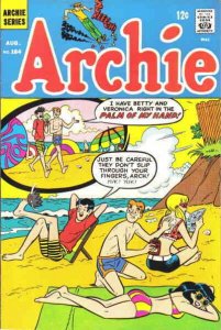 Archie #184 GD ; Archie | low grade comic August 1968 Bikini Cover Ice Cream