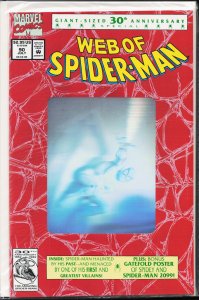 Web of Spider-Man #90 Second Print Cover (1992) Spider-Man