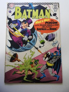 Batman #190 (1967) GD- Condition centerfold detached