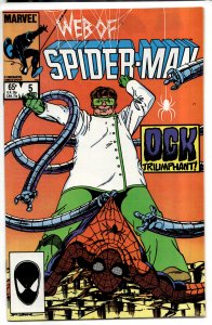 Web of Spider-Man #5 (1985) Spider-Man