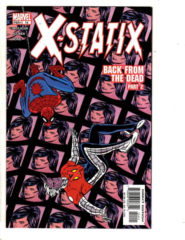 Lot Of 10 X-Statix Marvel Comic Books # 11 12 13 14 15 16 17 18 19 20 X-Men CR53