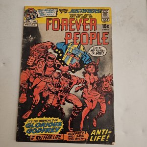 Forever People 3 Jack Kirby G-VG 1972 Glorious Godfrey