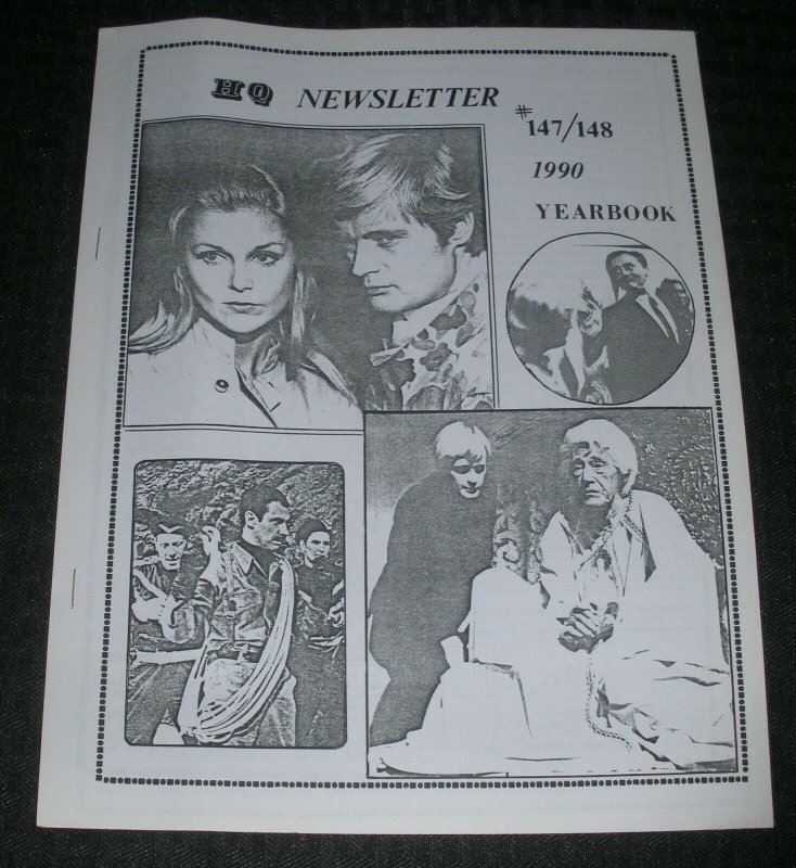 1990 MAN FROM UNCLE HQ Newsletter Fanzine #147/148 FN 6.0 24pgs