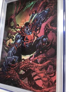 Symbiote Spider-Man (2024) # 1 (CGC 9.8 SS) Signed Ken LAshley * Census = 1
