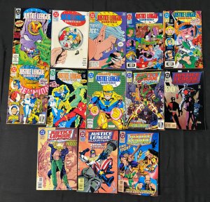 JUSTICE LEAGUE QUARTERLY #2-7,9,10,12,14-17 13 COMICS  MOST VF/NM