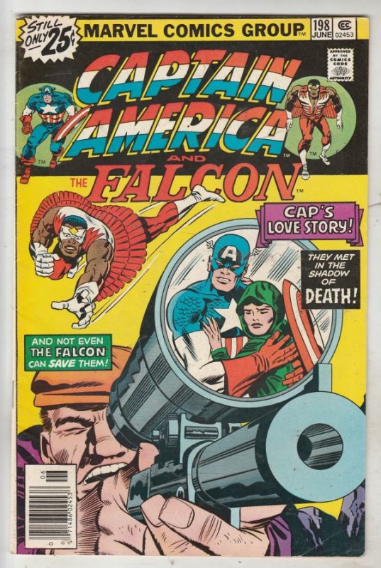 Captain America #198 (Jun-76) VF/NM High-Grade Captain America