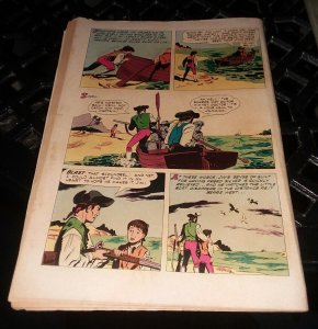 Dell Four Color #624 TREASURE ISLAND Photo Cover 1955 classic walt disney movie