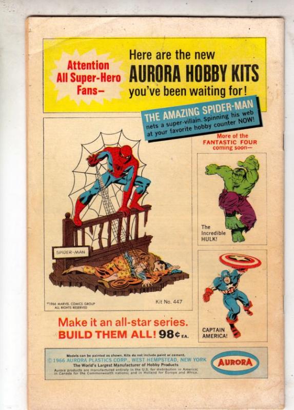 Strange Tales #152 (Jan-67) VG Affordable-Grade Nick Fury, Dr. Strange