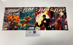 4 The Flash DC Comics Books #108 117 118 119 Waid 17 JW16