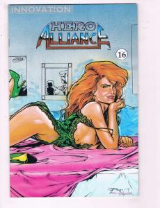 Hero Alliance #16 VF Innovation Comic Book 1989 DE13