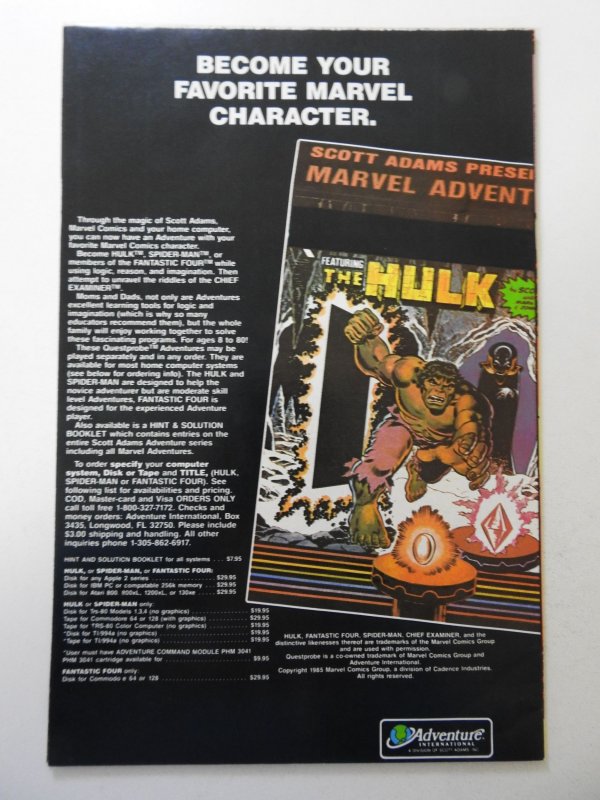 The Uncanny X-Men #203 (1986) VF Condition!