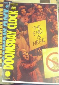 doomsday clock #1  FRANK  COVER VARIANT WATCHMEN+ BATMAN SUPERMAN