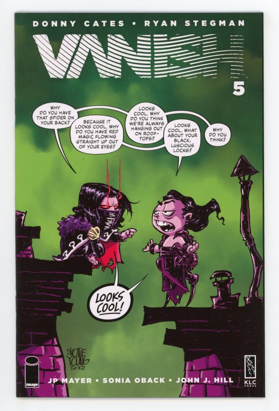 Vanish #5 image Skottie Young Variant NM