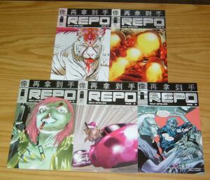 Repo #1-5 VF/NM complete series - image comics - rick spears - 21st century pulp