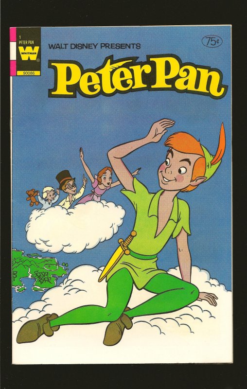 Whitman Comics Walt Disneys Peter Pan No 1 1980