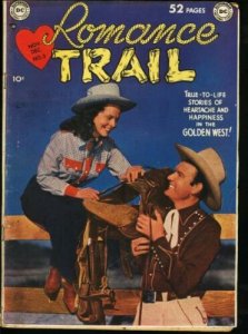 Romance Trail #3 1949- Golden Age DC Western -VG 