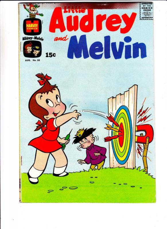 Little Audrey and Melvin #50 (Aug-71) FN/VF+ High-Grade Little Audrey