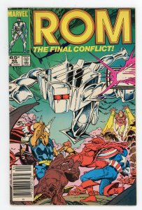 Rom #65 Steve Ditko P. Craig Russell Forge Avengers FN+