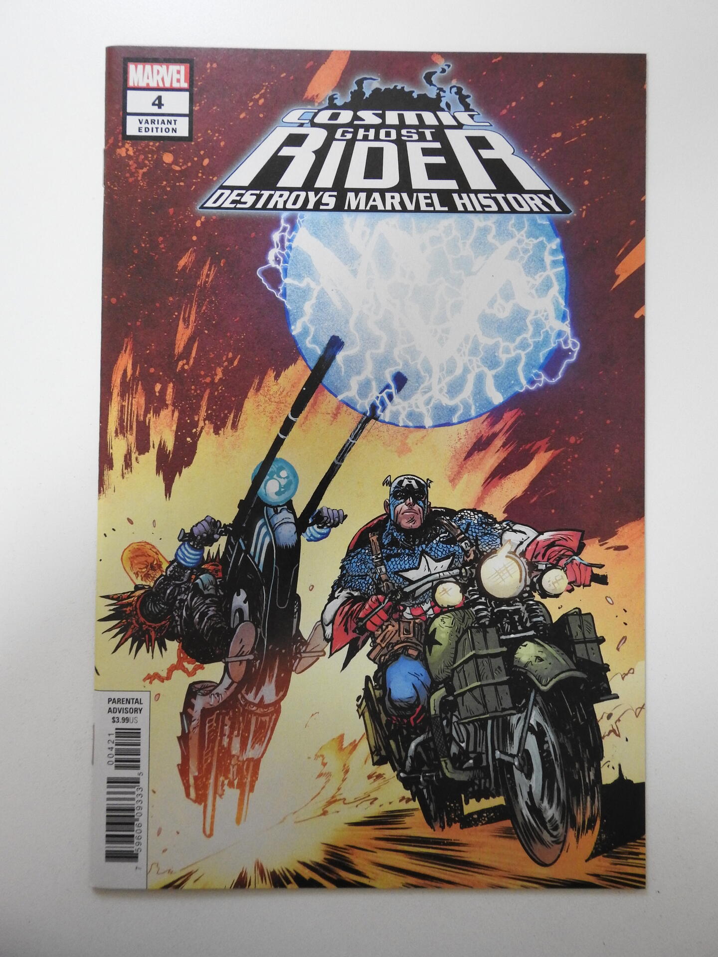 Cosmic Ghost Rider Destroys Marvel History #4 Variant Edition (2019