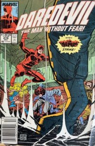 Daredevil #274 Newsstand Edition (1989) Daredevil 