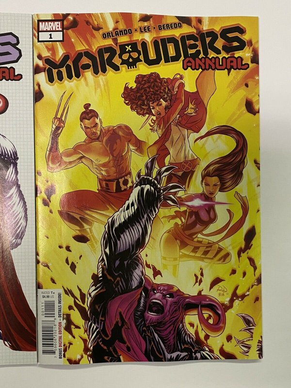 Marauders Annual #1 Cvr A + 1:10 Design Variant Marvel Comics IN-HAND SHIPS NOW