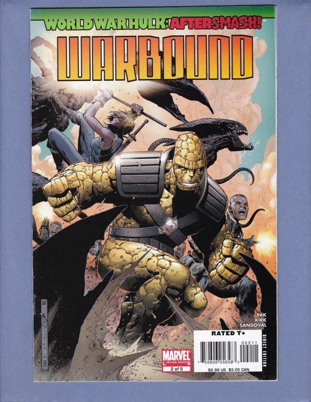 World War Hulk After Smash Warbound #2 NM- Marvel 2008