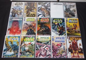 Modern Dark Horse Star Wars Titles 15pc Comic Lot 9.2OB w/ Variants Darth Vader