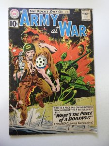 Our Army at War #111 (1961) GD/VG Condition moisture stains ink fc