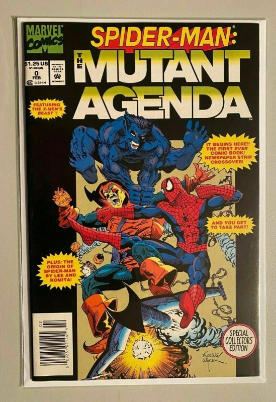 Spider-Man The Mutant Agenda #0 Zero 6.0 FN (1994)