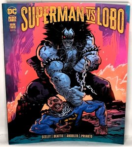 SUPERMAN vs LOBO #1 - 3 Variant Cover B Set DC Comics Black Label DCU