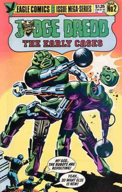 Judge Dredd the Early Cases #2 VF/NM; Eagle | save on shipping - details inside