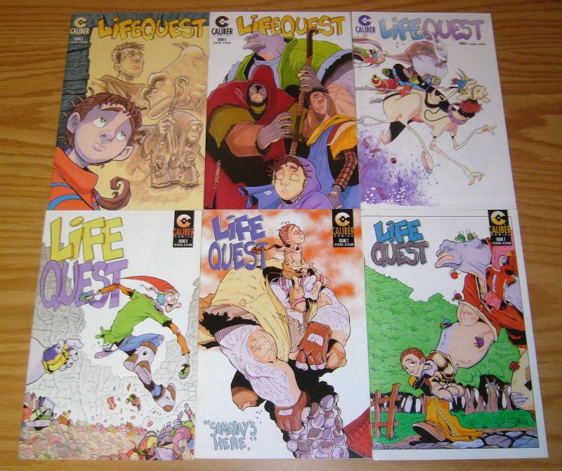 Life Quest #1-6 VF/NM complete series MATT VANDERPOL caliber comics lifequest