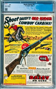 Wonder Woman #39 (1950) CGC 5.0! White Pages!