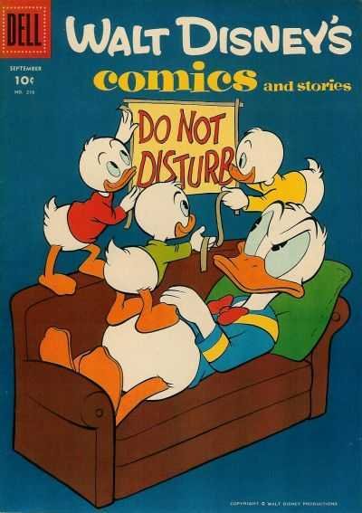 Walt Disney's Comics and Stories #216, Good (Stock photo)