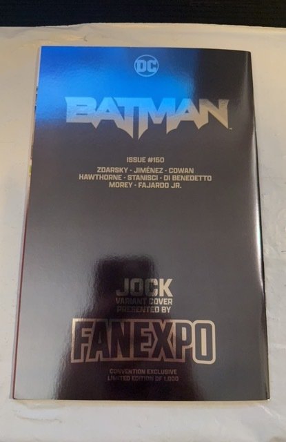 Batman #150 Jock Foil Cover (2024)limited to 1000 copies