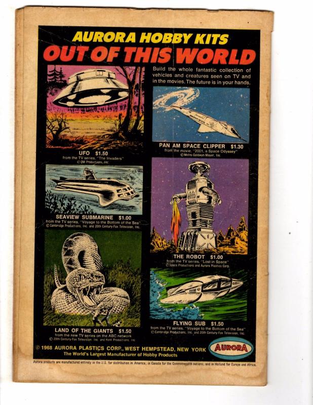 Spectre # 7 VG DC Silver Age Comic Book 1969 Superman Batman Flash Arrow J149